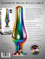 Evolved Rainbow Metal Plug Large Multi Color