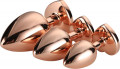 Gleaming Love Rose Gold plug Set