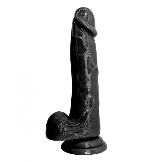 Bang It Real Dildo No. 11 Met Ballen Zwart