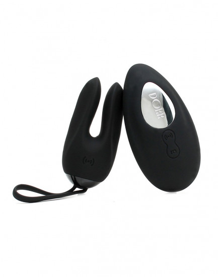 DORR-Ozzy-Rabbit Egg Vibrator + Oplegvibrator zwart