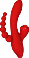 Dreamtoys Anna Tripple Vibrator Rood