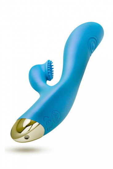 Aria Arousing AF Rabbit Vibrator Blauw