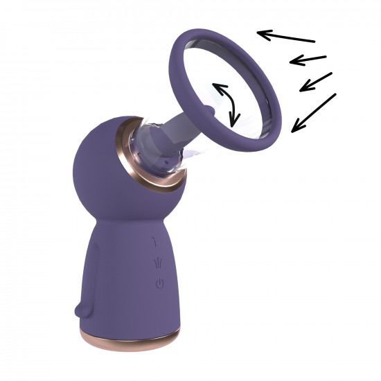 Pumped Exquisite Vulva & Breast Pump Paars