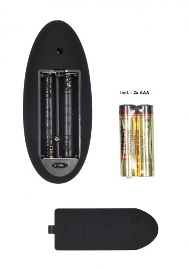 RealRock 8 Inch Realistische Vibrator Met Ballen Zwart