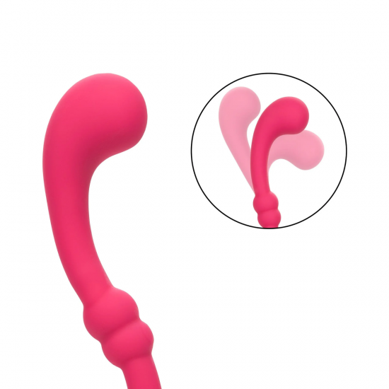 Pretty Little Wands Curvy Dubbele Vibrator Roze