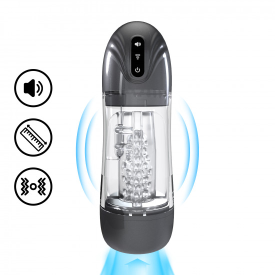 Pumped Sonicpull Masturbator Pump Zwart