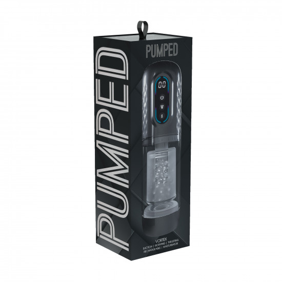 Pumped Vortex Masturbator Pump Zwart