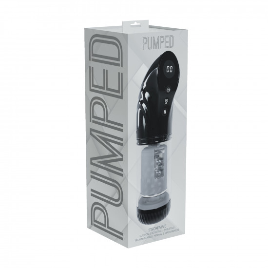 Pumped Strokemate Masturbator Pump Zwart
