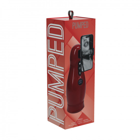 Pumped Virtuo Masturbator Pump Rood