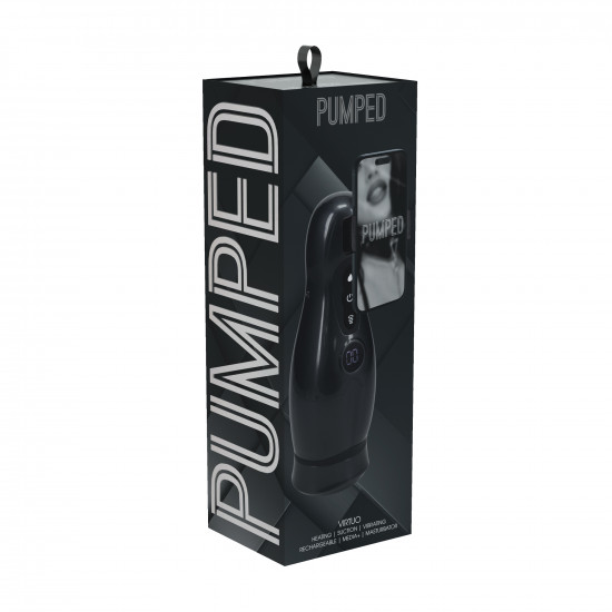 Pumped Virtuo Masturbator Pump Gun Zwart