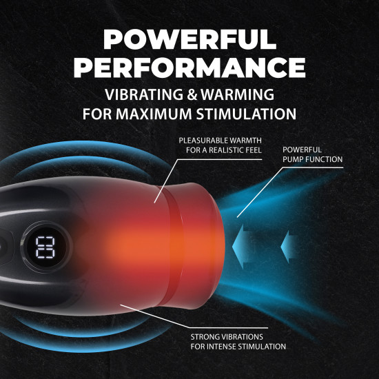 Pumped Virtuo Masturbator Pump Gun Zwart