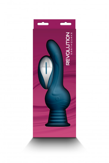 Revolution Earthquake Teal Vibrator Blauw