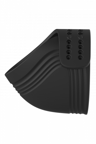 Ramrod Adjustable Vibrerende Cockring Met Afstandbediening Zwart