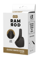 Ramrod Adjustable Vibrerende Cockring Met Afstandbediening Zwart