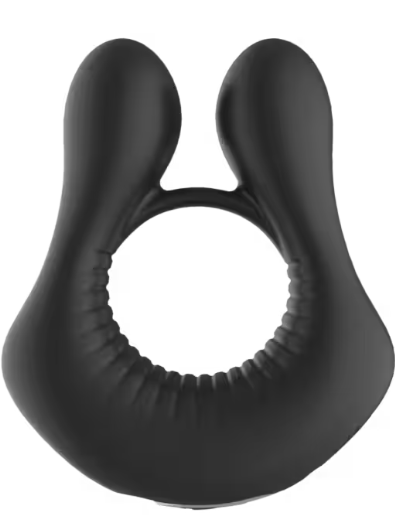 Ramrod Strong Vibrerende Cockring Zwart