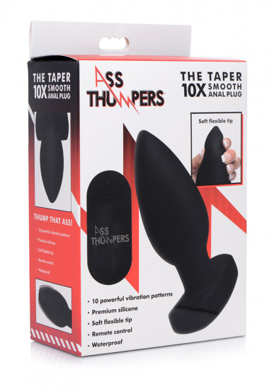 Ass Thumpers The Taper Buttplug Zwart