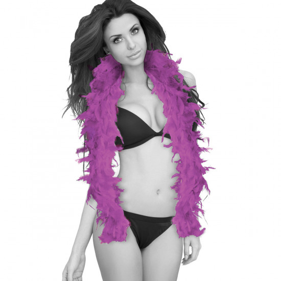 Seductive Feather Boa Paars