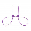 Zip Tie Handboeien Paars