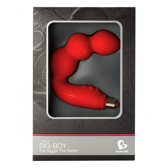Rocks-Off Big-Boy Anaal Vibrator Rood