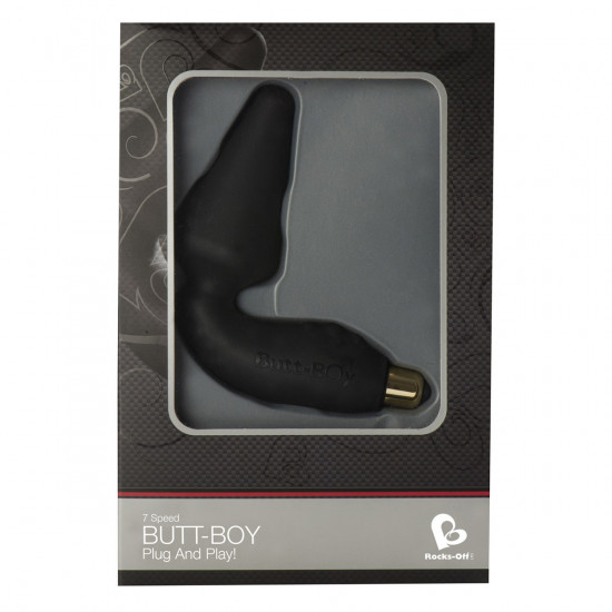 Rocks-Off Butt-Boy Anaal Vibrator Zwart