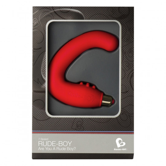 Rocks-Off Rude-Boy Anaal Vibrator Rood