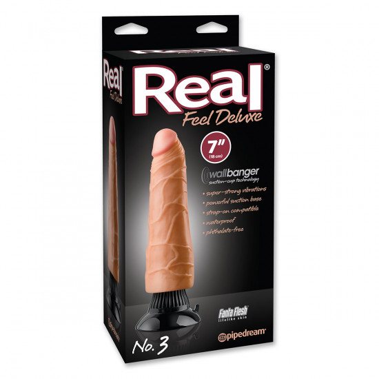 Real Feel Deluxe No. 3 Vibrator Blank