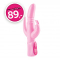Wow Triple Ecstacy Thruster Vibrator Roze