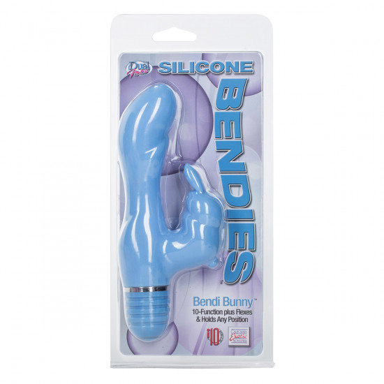 Bendies Bendi Bunny Vibrator Blauw