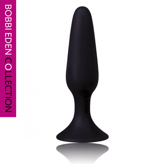 Bobbi Eden The Velvet Butt Plug Small Zwart