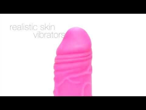 Shots Toys Realistic Skin Vibrator Medium Flesh