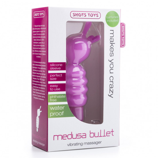 Shots Toys Medusa Bullet Stimulator Roze