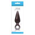 Jolie Pleasures Buttplug Houtskool Small