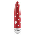Ceramix No. 9 Keramische Staaf Vibrator Rood/Wit