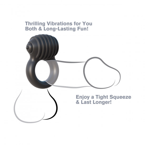 C-Ringz Blackjack Power Cockring Zwart