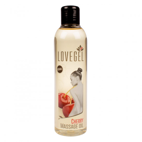 Lovegel Massage Olie Cherry 250 ml