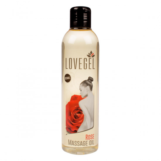 Lovegel Massage Olie Rose 250 ml