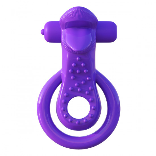 C-Ringz Lovely Licks Couples Cockring paars