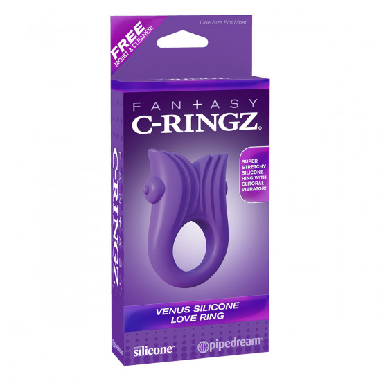 C-Ringz Venus Silicone Love Cockring Paars