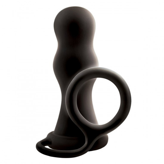 Renegade Pop & Lock Rambo Cockring Zwart