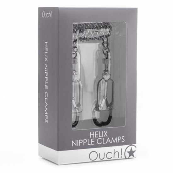 Ouch! Helix Nipple Clamps Zilver