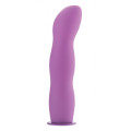 Ouch! Deluxe Silicone Strap-On 8 Inch Paars