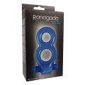 Renegade Vibrating Men's Cockring Blauw