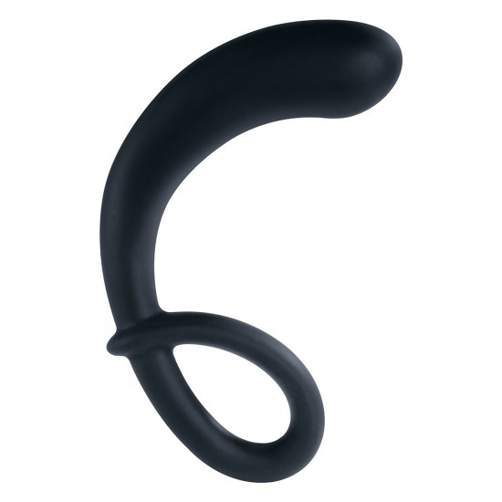 MyStim Curving Curt Plug Zwart