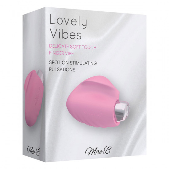 Mae B Lovely Vibes Delicate Soft Touch Clitoris Stimulator Roze