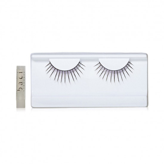 Kunstwimpers Zwart/Paars #671