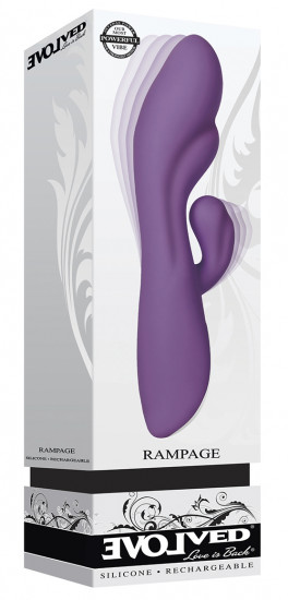 Evolved Rampage Rabbit Vibrator Paars