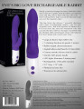 Adam & Eve Eve's Big Love Rechargeable Rabbit Vibrator Paars