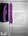 Adam & Eve  Eve's Deluxe Rabbit Thumper Vibrator Paars