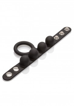 C-Ring Ball Stretcher Cockring Medium Zwart