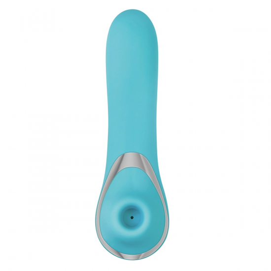 Adam & Eve French Kiss-Her Clitoris Stimulator Turquoise